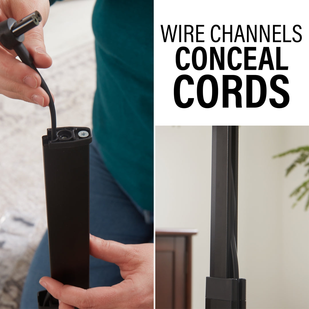 Sanus Ständer für Sonos Era 100 Verstellbar, Paar, Schwarz