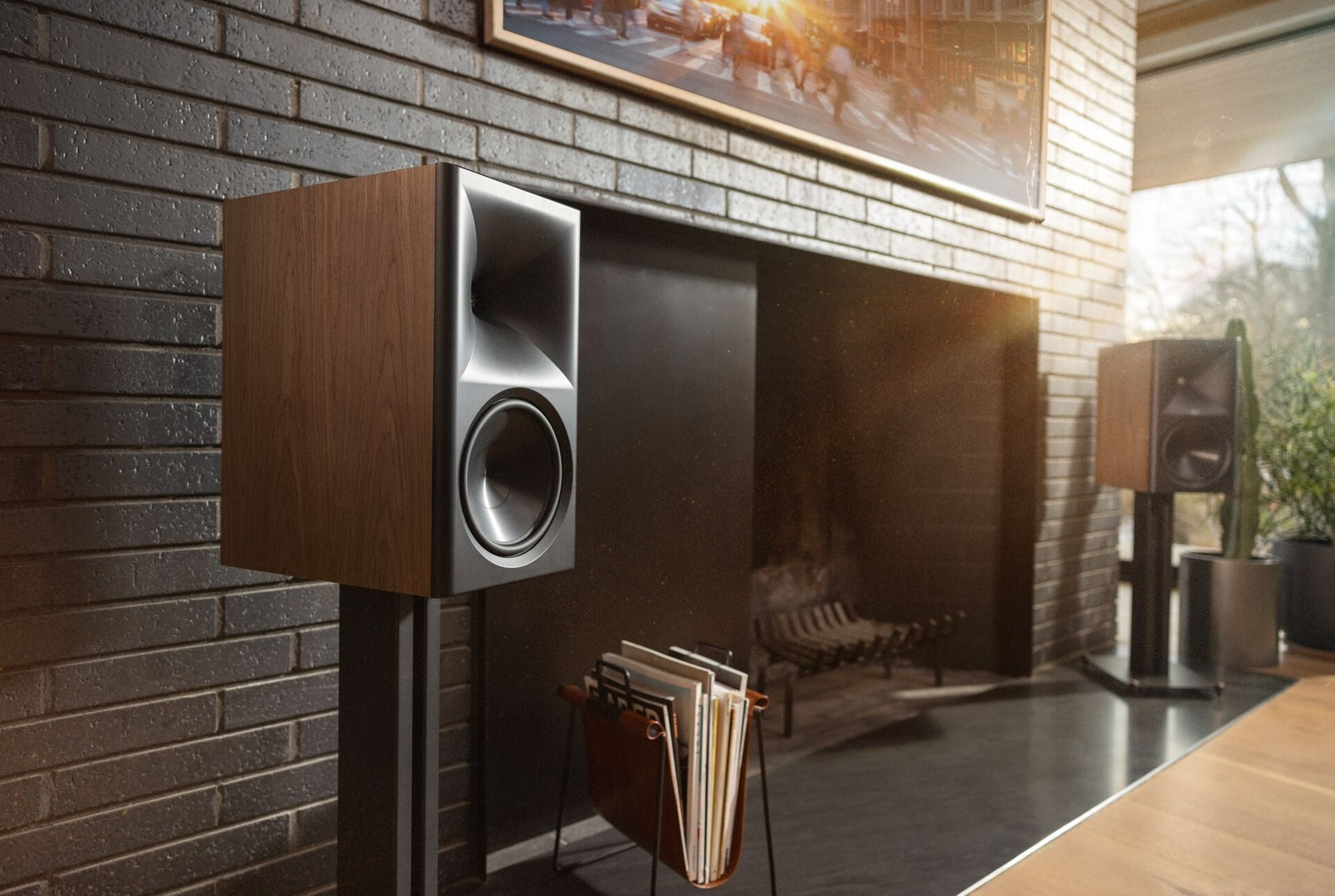 Klipsch The Nines II Walnut, active Speaker, Streamer