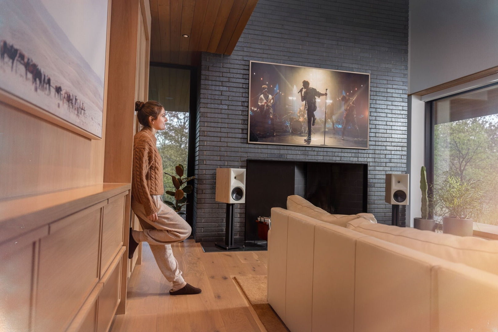 Klipsch The Nines II Red Oak, active Speaker, Streamer