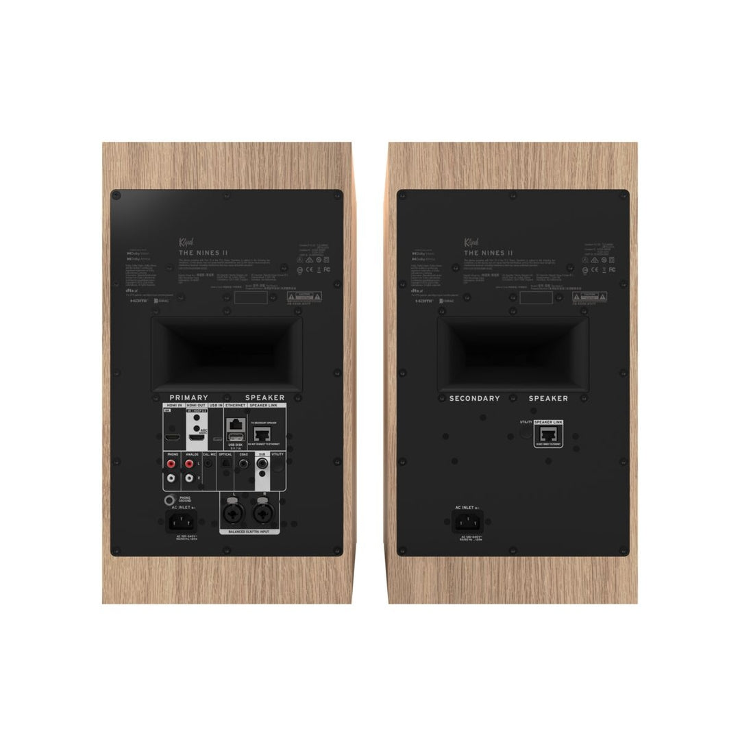 Klipsch The Nines II Red Oak, active Speaker, Streamer