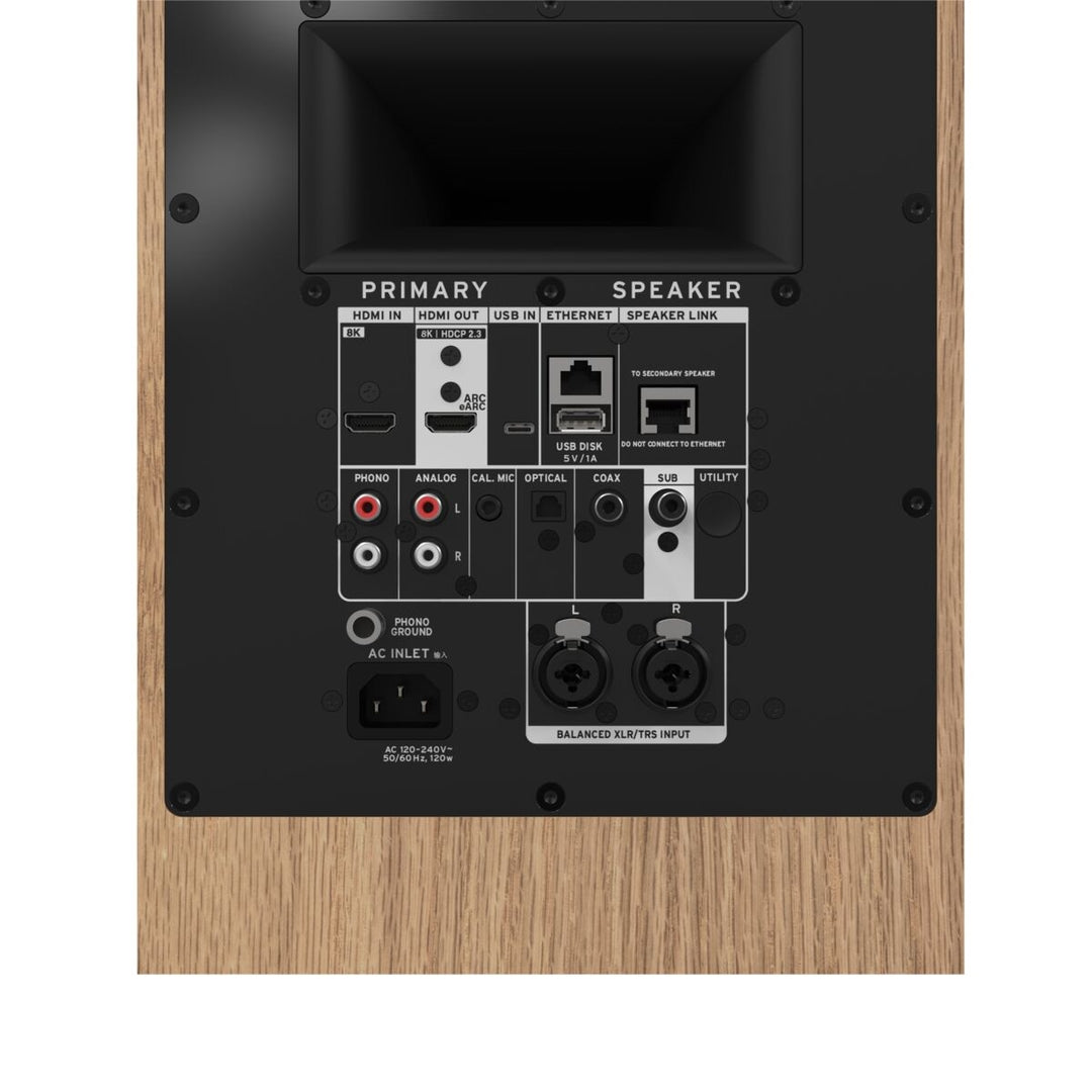Klipsch The Nines II Red Oak, active Speaker, Streamer