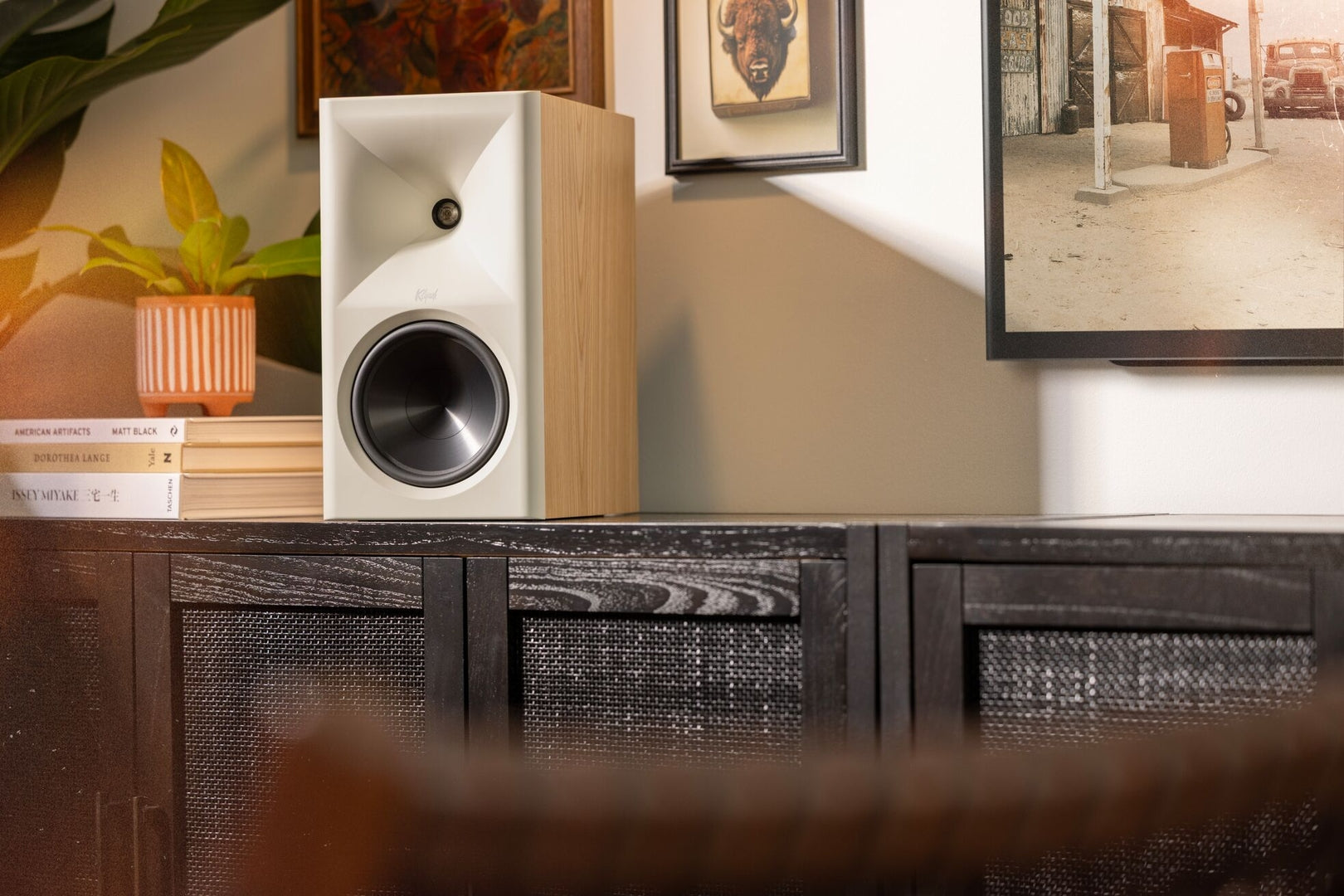 Klipsch The Sevens II Red Oak, active Speaker, Streamer