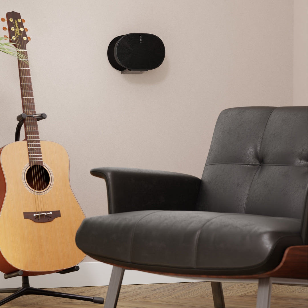 Sanus WSFME31-B2 Wandhalter für Sonos Era 300, Fix (Schwarz)