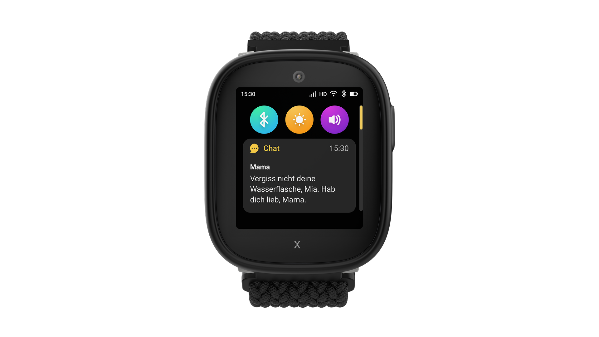 Xplora X6 2nd Gen Nano SIM Kids-Smartwatch schwarz