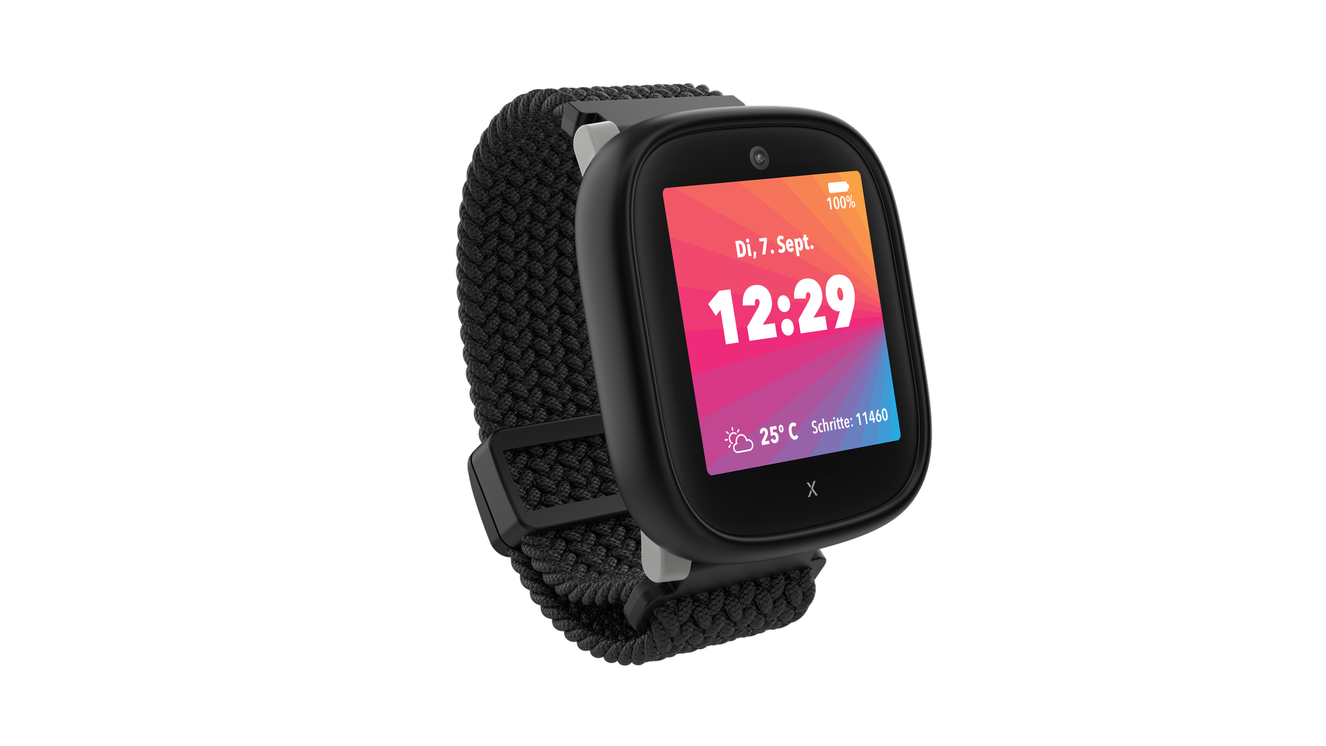 Xplora X6 2nd Gen eSIM Kids-Smartwatch schwarz