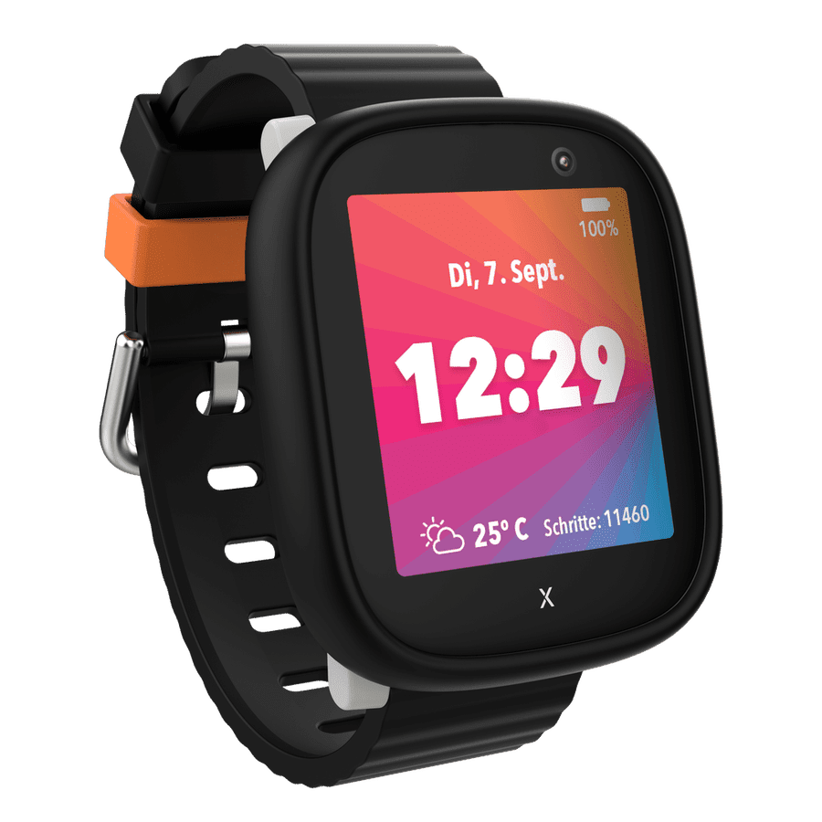 Xplora X6 Play Nano SIM Kids-Smartwatch Schwarz