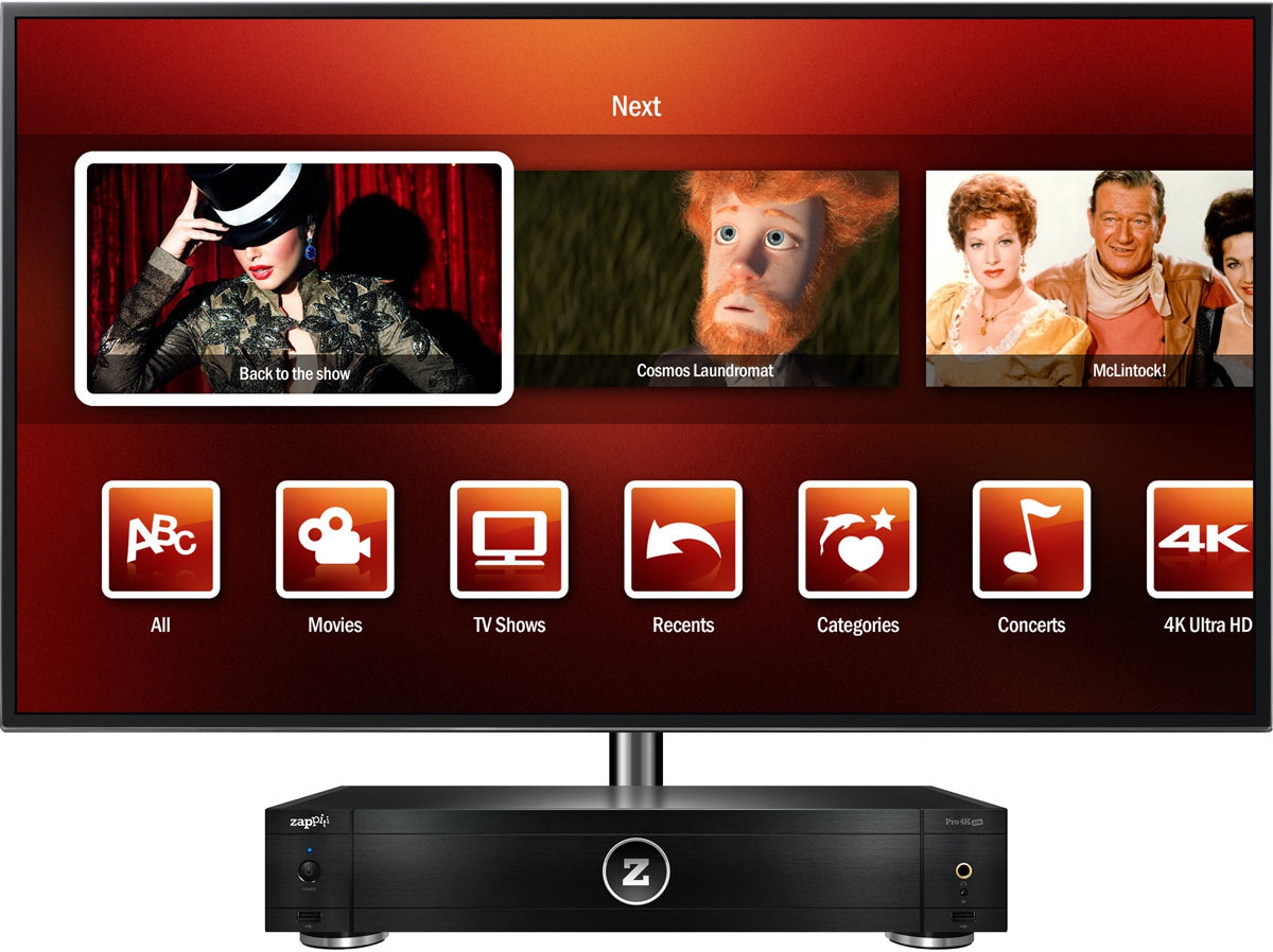 Zappiti Pro 4K HDR High-End Media Player, Dolby Atmos, DTS-